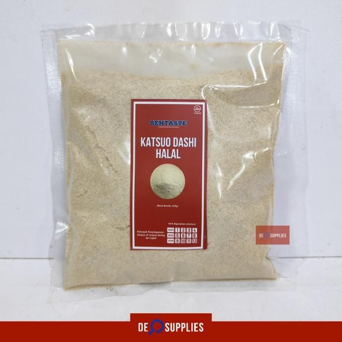 

Katsuo Dashi Halal Sentaste 250gr - Kaldu Ikan Katsuodashi Bubuk Ramen Udon Premium P67M