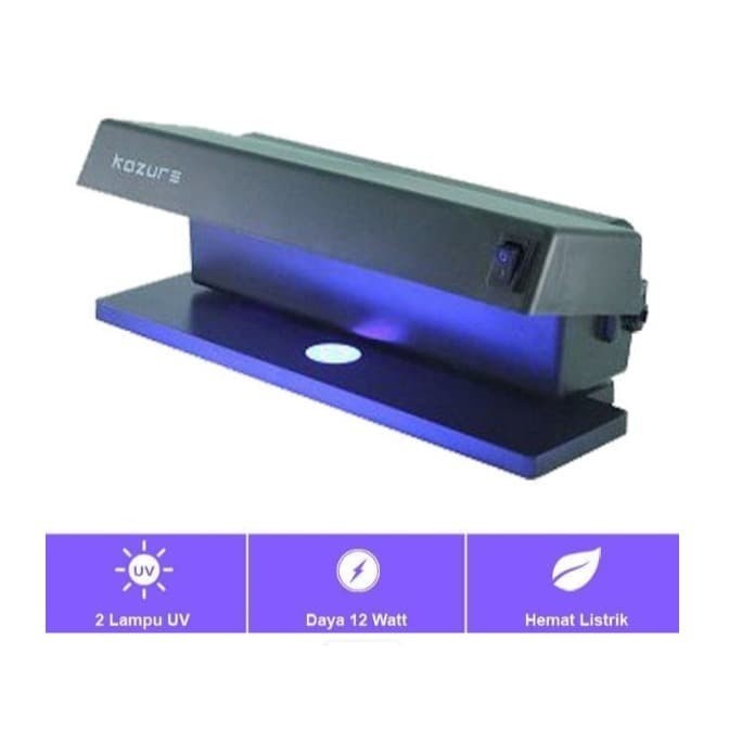

NEW Money Detector 2x6W Lampu UV Deteksi Uang Palsu
