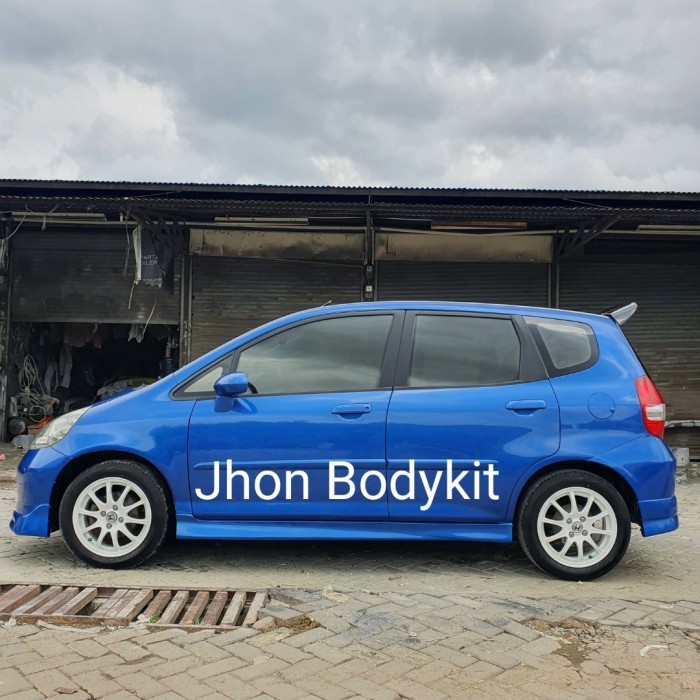 BODYKIT HONDA JAZZ GD3 IDSI VTEC MMC 2004 2005 2006 2007 SIDE SKIRT.