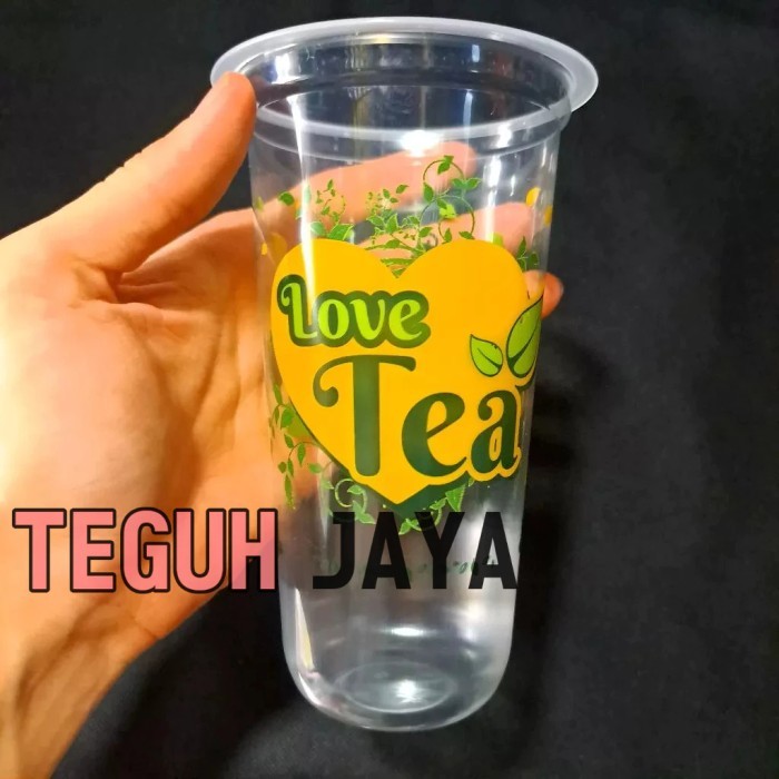 GELAS STARINDO TEA 22 OZ (OVAL) TERBARU