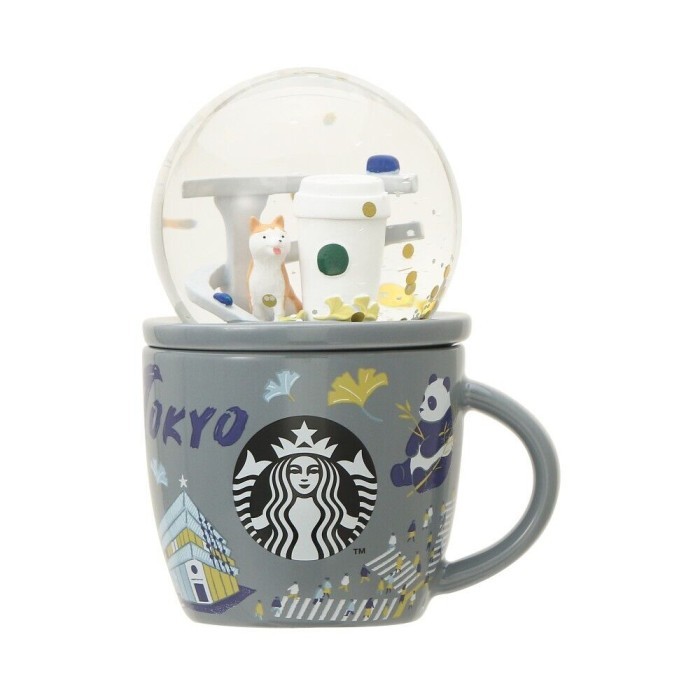 STARBUCKS JAPAN TOKYO BEEN THERE SERIES BTS TUMBLER MUG SNOWGLOBE