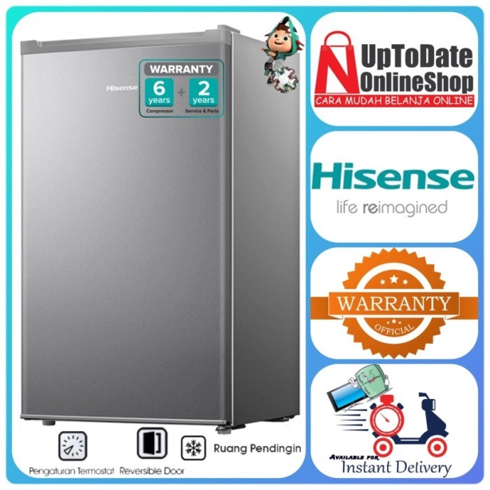 KULKAS 1 PINTU HISENSE RR120D4IGN RR120 RR-120