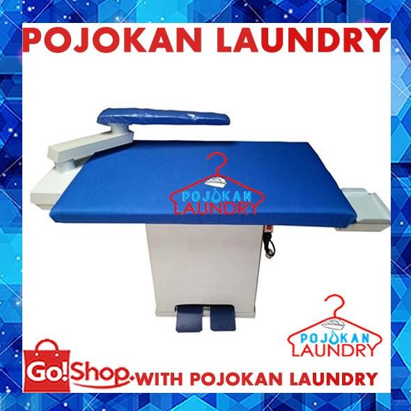 Meja Setrika Vaccum Uap Megochi / Meja Vakum Megochi