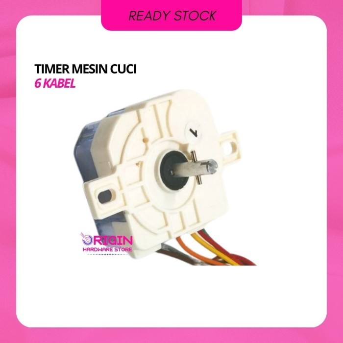 TIMER MESIN CUCI 6 KABEL - PENANDA WAKTU MESIN PENCUCI/WASH MULTI
