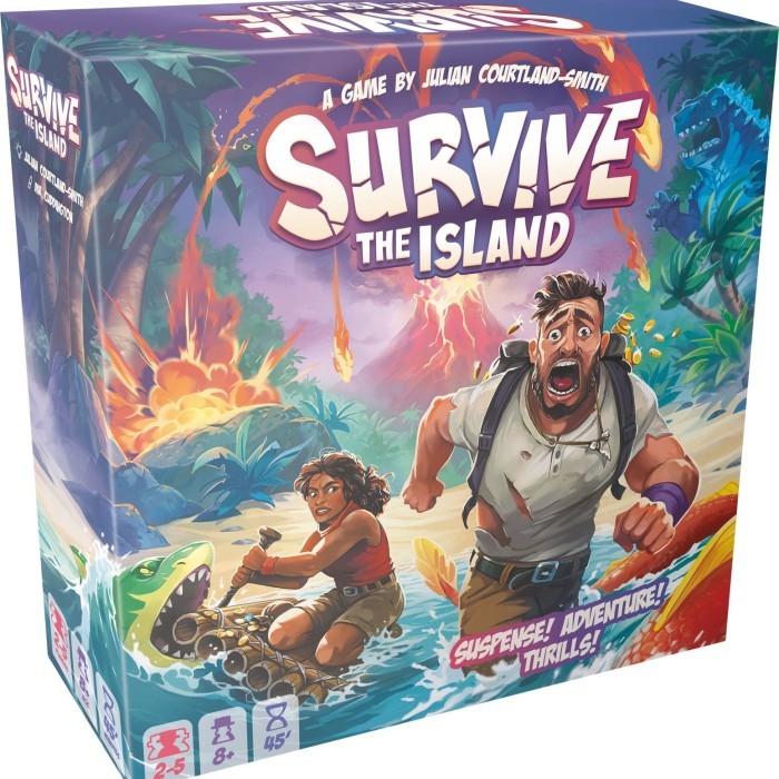 Survive The Island New Edition Board Game - Previously Escape from Atlantis