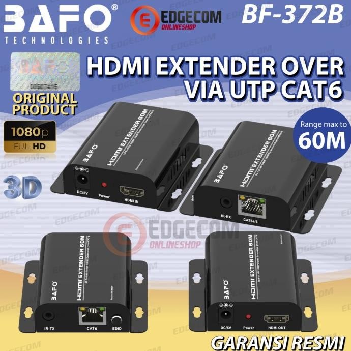 HDMI Extender Via UTP 60 Meter BAFO