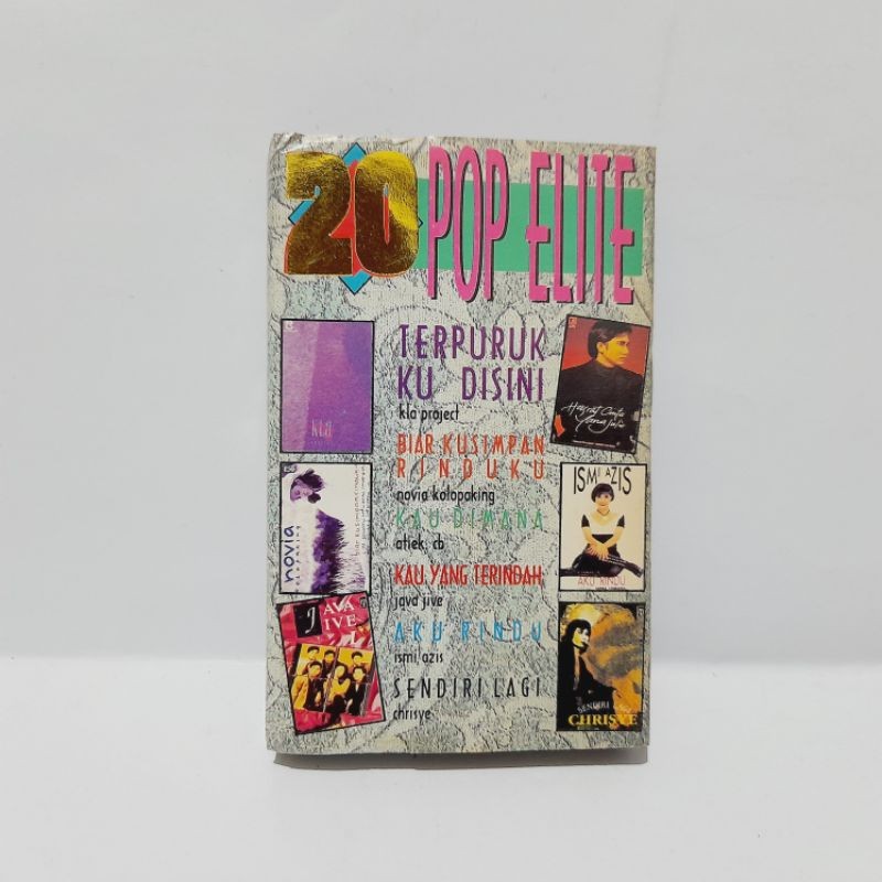 Kaset 20 Pop Elite - Chrisye Kla Project Atiek CB VA