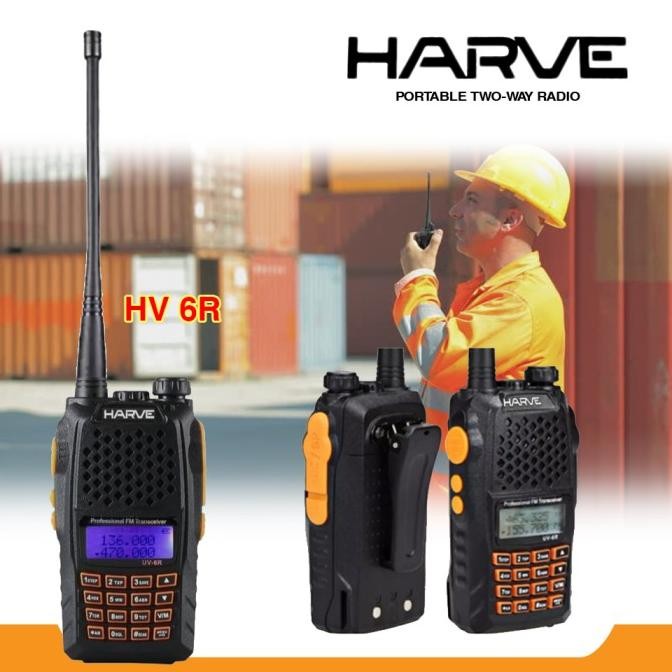 Handy Talky Harve-HV6r HT Harve UV6R dual Band