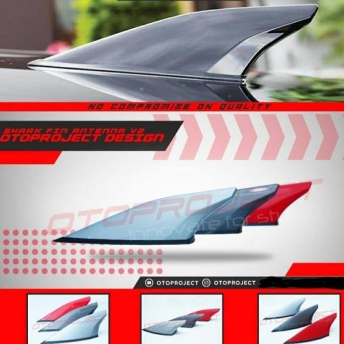 NEW Shark Fin Antena Sirip Hiu 4.0 Radio Xpander All New Livina Otoproject