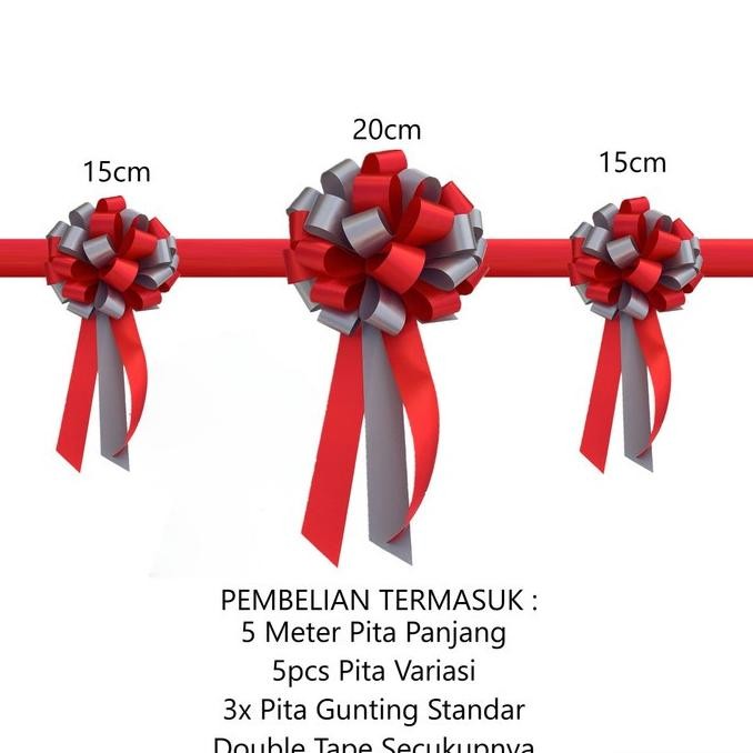 

NEW Gunting Pita Paket Hiasan Grand Opening Peresmian Pembukaan Launching