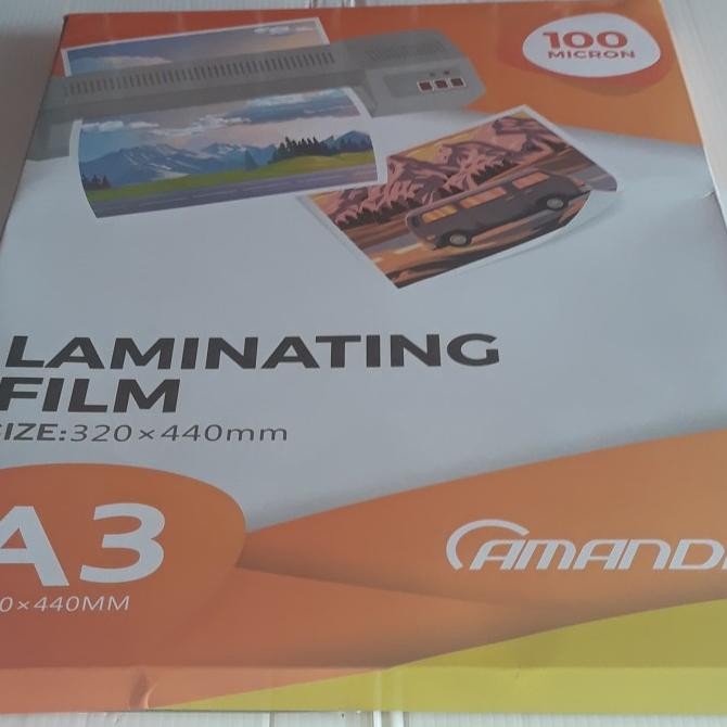 

NEW Amanda Plastik Laminating A3 - 100 Micron