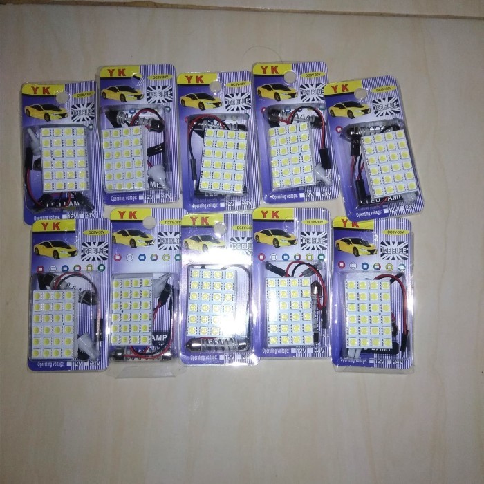 LAMPU PLAFON LED MOBIL KRISTAL