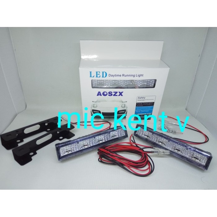LAMPU LED BUMPER DRL 4 LED MODEL NEW MOBIL ALL NEW SWIFT