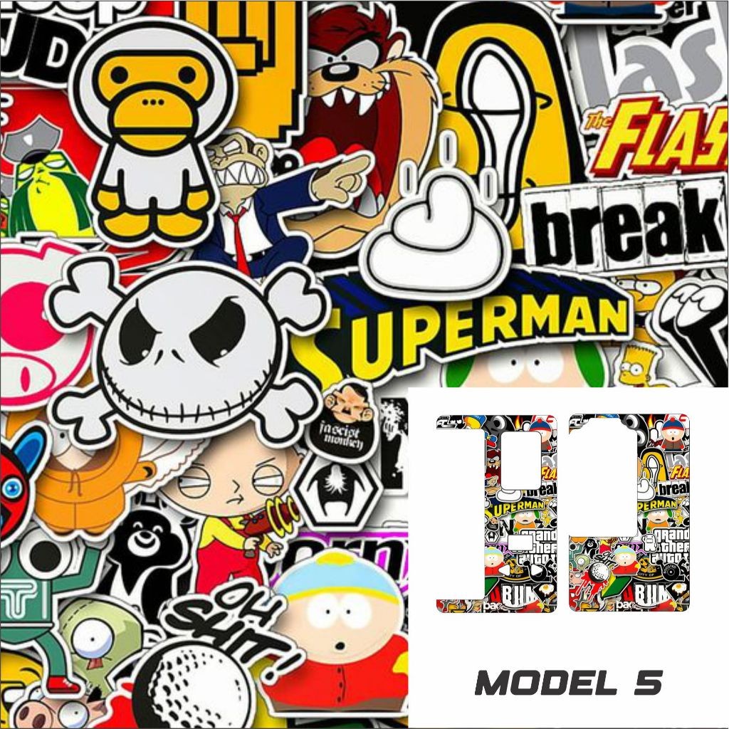 

*Premium Quality* Hiasan Dalam B80 Keren Gr-5 Garskin Custom Stiker Maxdecal Bkn Case COD