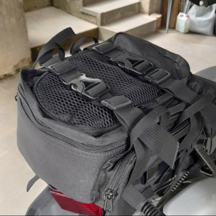 TAS BEHEL KLX 150 DTRACKER CRF WR 155 BAGASI BELAKANG