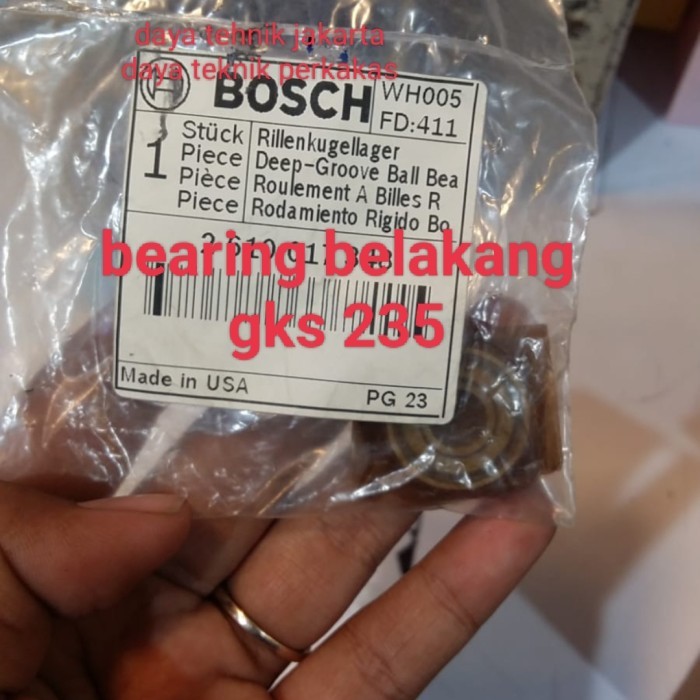BEARING BELAKANG ANGKER GKS 235 BOSCH - BEARING CRICLE GKS 235 TURBO