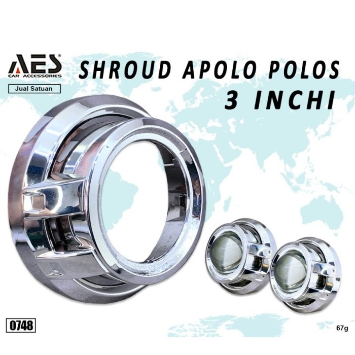 SHROUD APPOLO 3 INCHI INCH AES