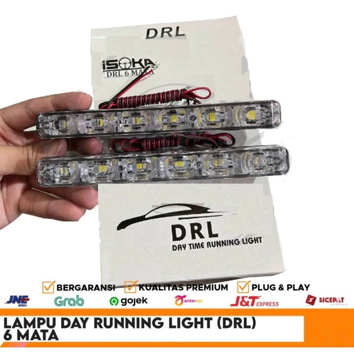LAMPU MOBIL DRL 6 MATA