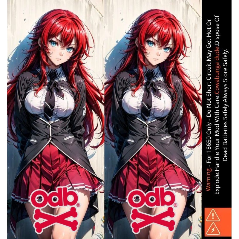 

*Premium Quality* Famstore Pelindung Baterai Stiker Wrap 18650 Waifu V6 Dan Anti Gores 17 Garskin Custom Stiker Maxdecal Bkn Case COD