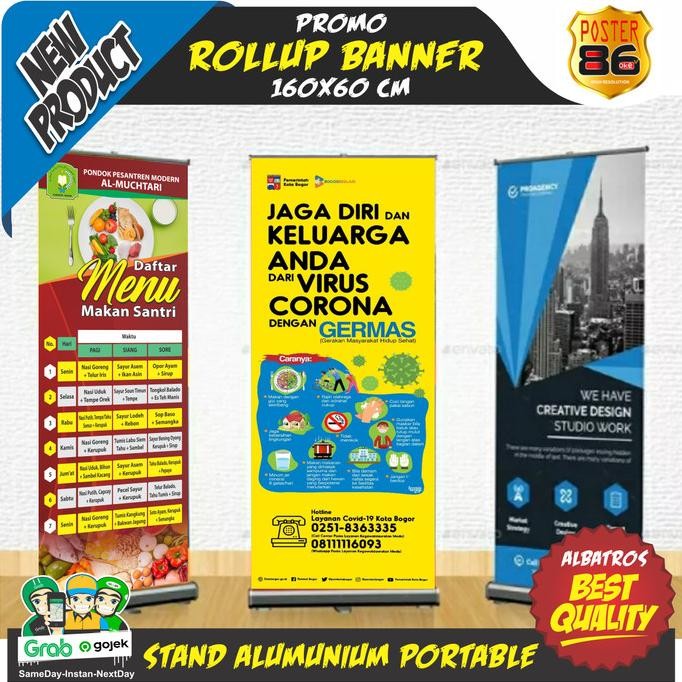 ROLL UP BANNER PROMOTION / STANDING BANNER