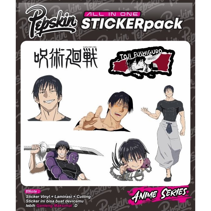 

*Premium Quality* Pack Jjk Toji A Garskin Custom Stiker Maxdecal Bkn Case COD