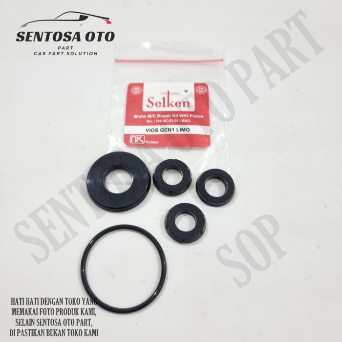 KARET SEAL KIT MASTER REM CENTRAL ATAS VIOS OLD VIOS LIMO 2002-2006