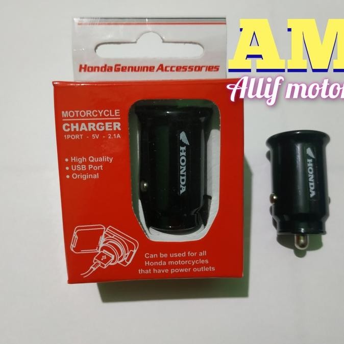 Nmax - Usb Charger Hp Ori Honda Pcx Adv Genio Scoopy Beat Deluxe Nmax Xmax