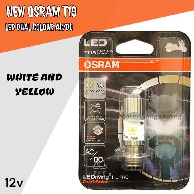 Vario - LAMPU MOTOR OSRAM LED PRO 2 WARNA LASER VARIO 125 OLD / SUPRA 125 OLD