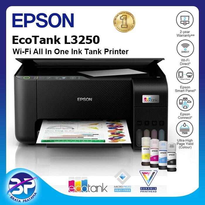 TERBARU - Epson L3250 WiFi All in One Ink Tank Printer