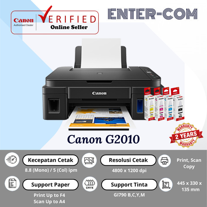 TERMURAH - Printer Canon Pixma G2010 All-in-One garansi resmi