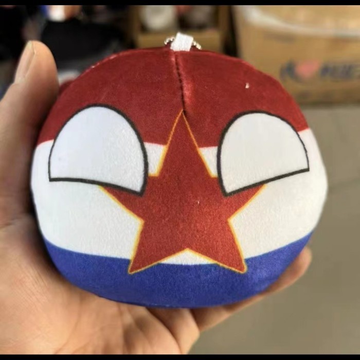 Boneka Bola Dunia Boneka Country ball ni 20cm SIP Hadiah Ulang Tahun