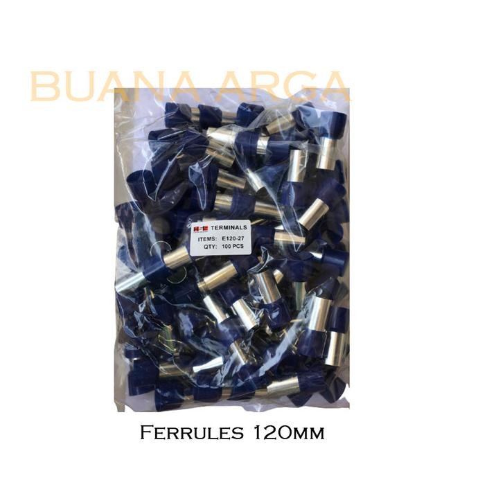 

Skun Ferrules 120mm E120-27 Isolasi Colours
