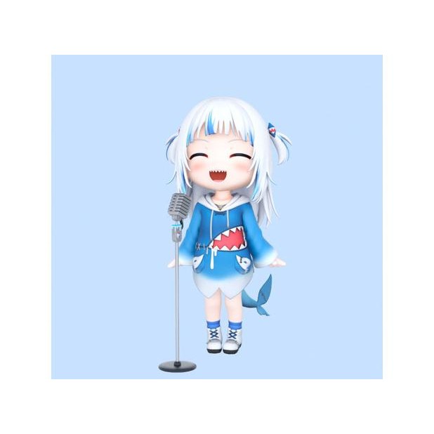 Tersedia Gawr Gura Chibi Resin Kit Figure