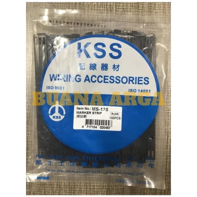 

Marker Strip MS-135 KSS (135 x 9mm) 100 Pcs