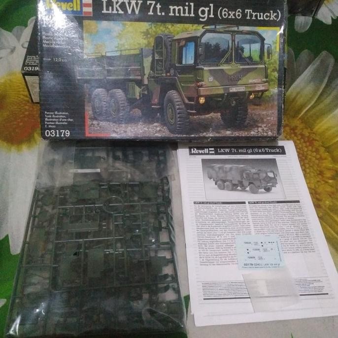 Tersedia Man 7T Mil Gl 6X6 Truck 1/72 Model Kit Revell 03179 Sale
