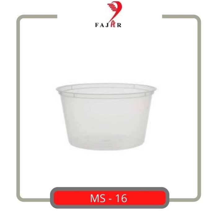 DISKON Wadah Plastik Bulat 470ml / Wadah Plastik / Kotak Plastik