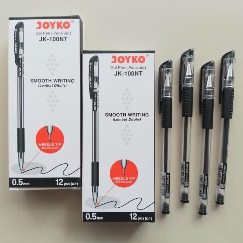 

Terbaru Pulpen Gel Pen Joyko Jk-100Nt ( 12 Pcs ) [ Original ]