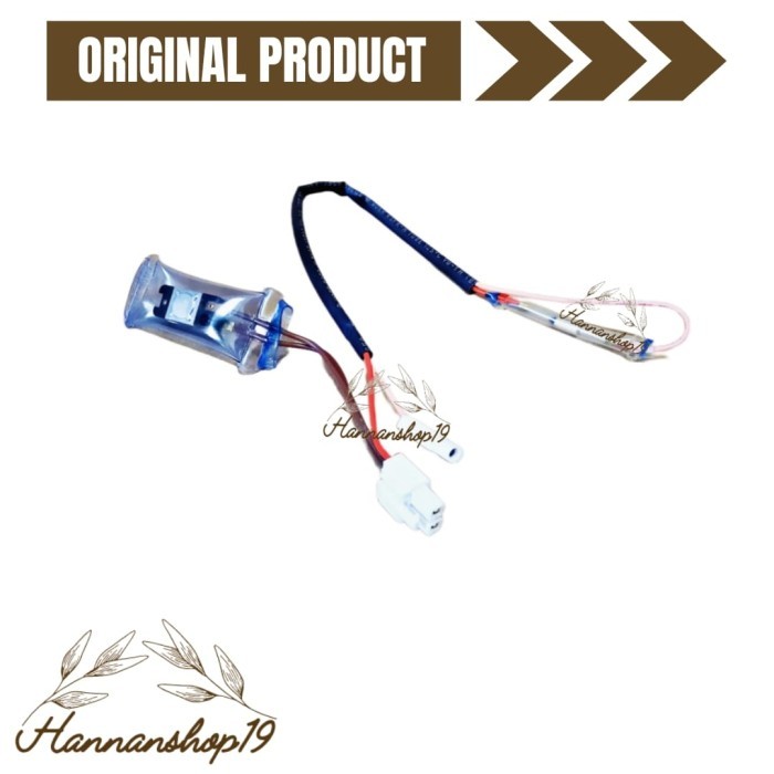 SENSOR SUHU KULKAS SHARP 2 PINTU - THERMISTOR KULKAS SHARP - DEPROST FUSE SHARP DUA PINTU