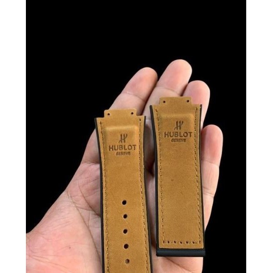 STRAP TALI JAM TANGAN HUBLOT GENEVE 24MM