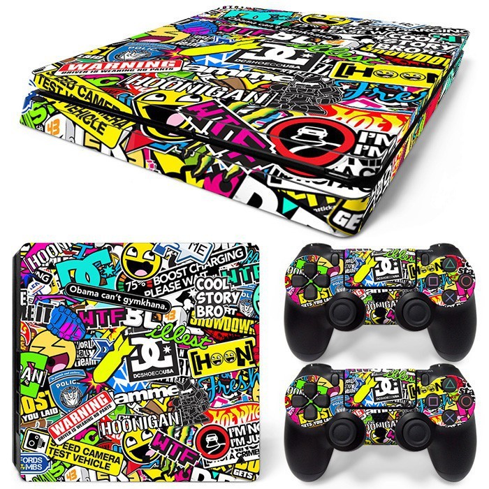 

BestSelling - Ps4 Slim Dan 2 Stick Motif Animation Garskin Wrap Stiker Premium (FreeCustomOrder)