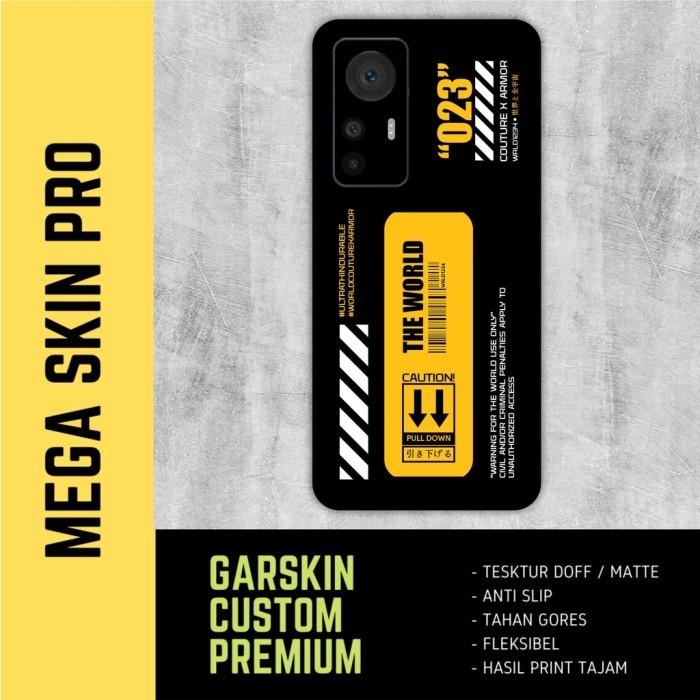 

BestSelling - Xiaomi 12T Garskin Wrap Stiker Premium (FreeCustomOrder)