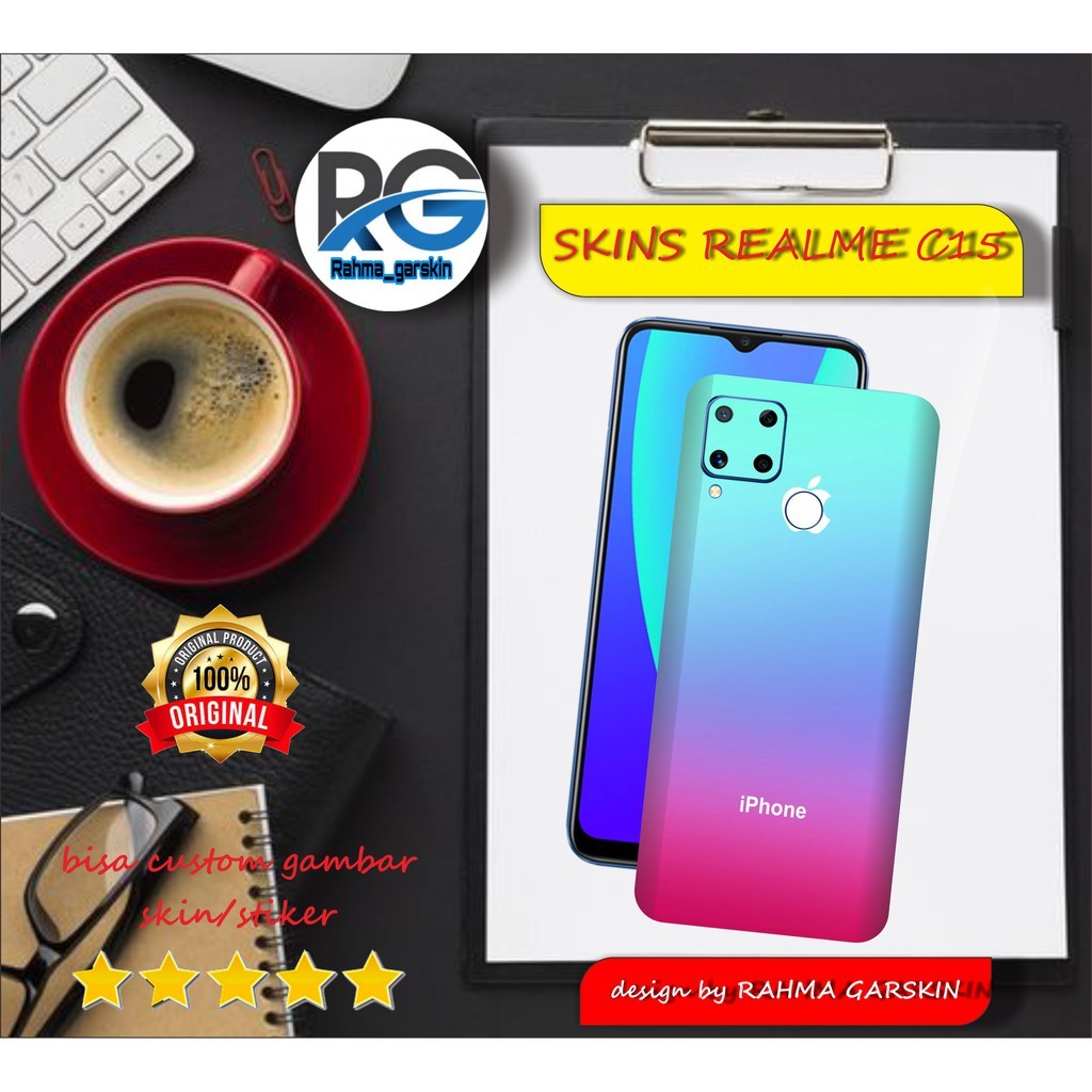 

BestSelling - Realme C15 Garskin Wrap Stiker Premium (FreeCustomOrder)
