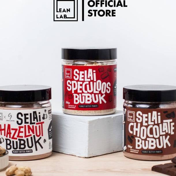 

Lean Lab X Cj Selai Hazelnut Bubuk Triple Pa (250Gr X3) Selai Coklat