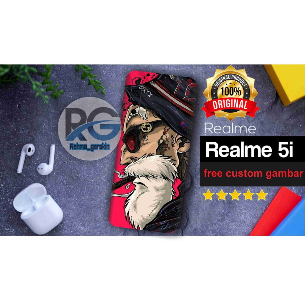 

BestSelling - Realme 5 Garskin Wrap Stiker Premium (FreeCustomOrder)