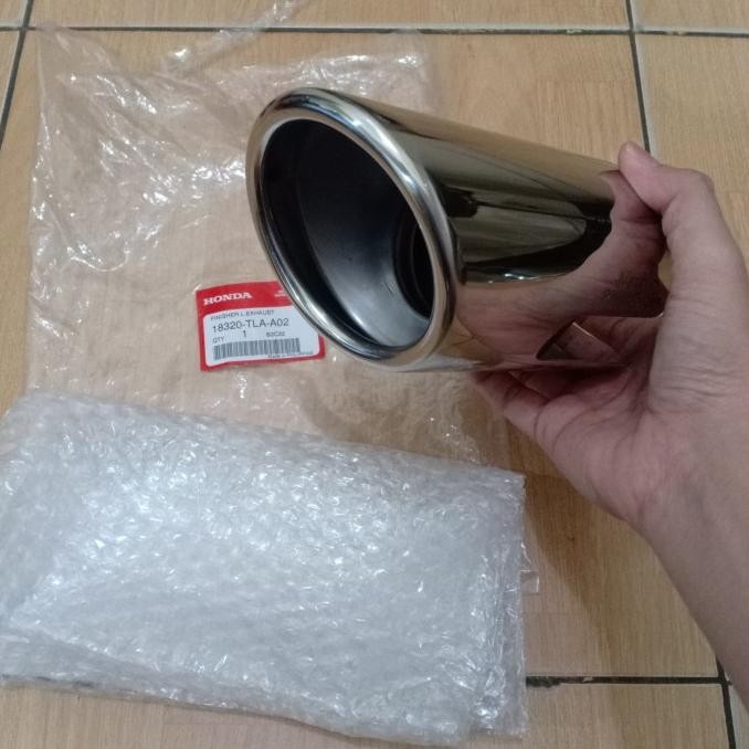 { Muffler Knalpot Finisher Knalpot Crv Turbo 2017-2020 Original }