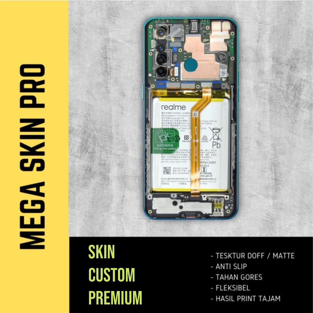 

BestSelling - Realme 5 Pro Garskin Wrap Stiker Premium (FreeCustomOrder)