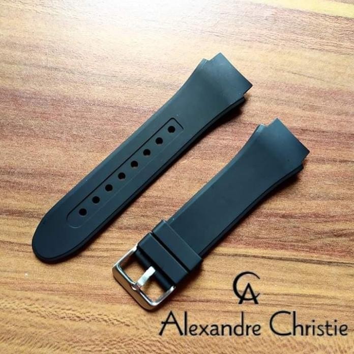 TALI STRAP JAM TANGAN ALEXANDRE CHRISTIE AC-6206 AC 6206 RUBBER
