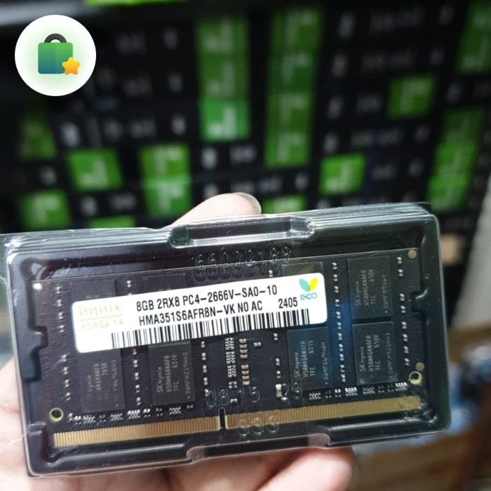 RAM DDR 4 8 GB 2rx8 pc4 2666v sa0-10 hynix