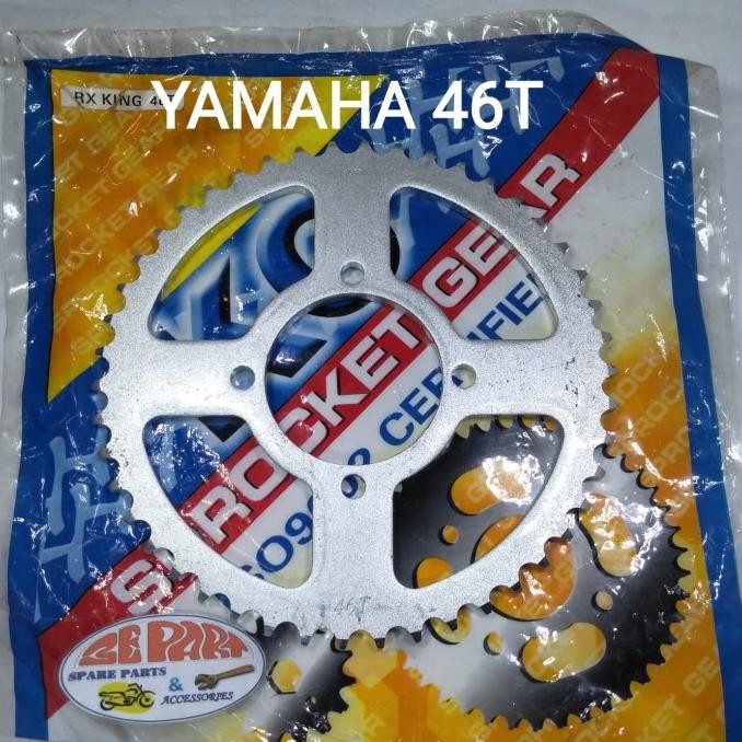 Update Gir belakang Yamaha 46T 428 RX Jupiter Z MX Vega F1 3EPAR Berkualitas