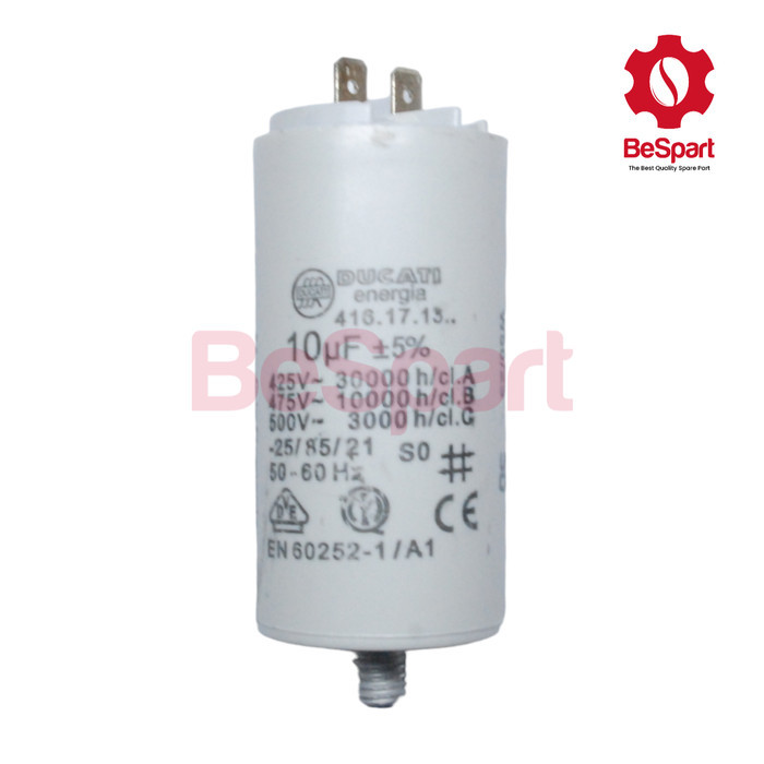 Capacitor 10UF 500V untuk Mesin Kopi / Grinder